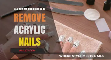How to Remove Acrylic Nails with Non-Acetone Remover