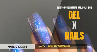 Explore Nail Art: Using Regular Polish on Gel X Nails