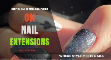 Normal Nail Polish on Extensions: Safe or Risky Choice?