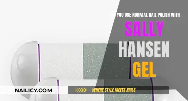 Gel Manicure Hack: Regular Nail Polish with Sally Hansen Gel