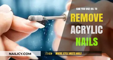 Oil Power: Removing Acrylic Nails
