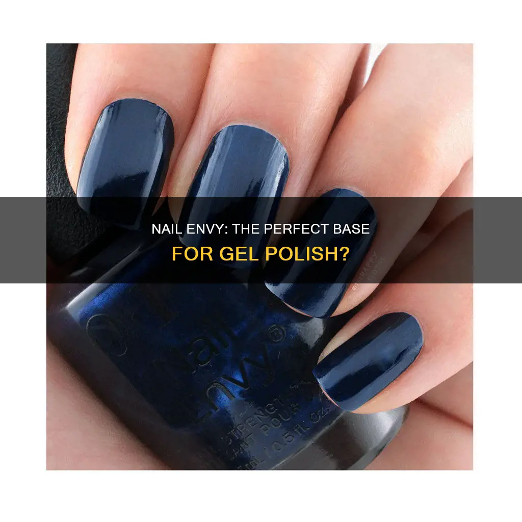 can you use opi nail envy under gel polish