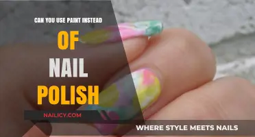 Paint as Nail Polish Alternative: Creative DIY Manicure Ideas