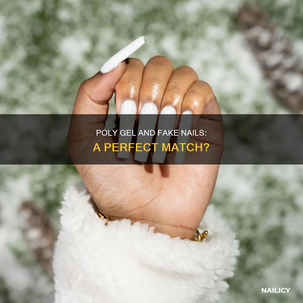 can you use poly gel on fake nail