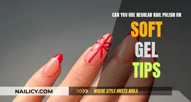 Explore Soft Gel Tips: Regular Nail Polish Compatibility