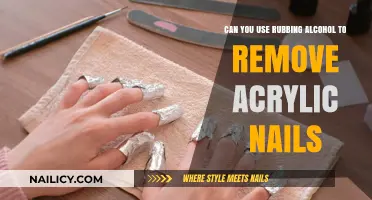 The Magic of Removing Acrylic Nails with Rubbing Alcohol