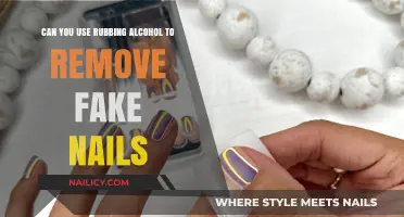 The Power of Rubbing Alcohol: Removing Fake Nails