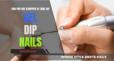 Stripper to the Rescue: Removing Gel Dip Nails