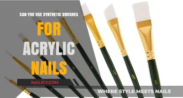 Exploring the Use of Synthetic Brushes for Acrylic Nail Art