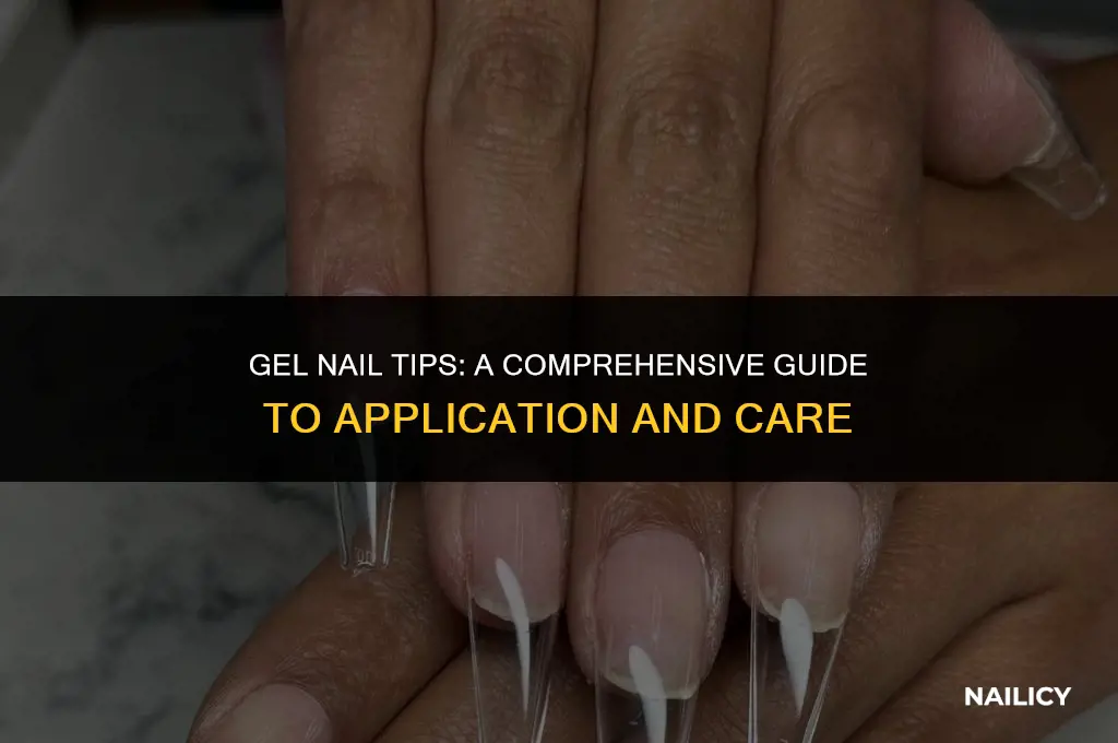 can you use tips with gel nails