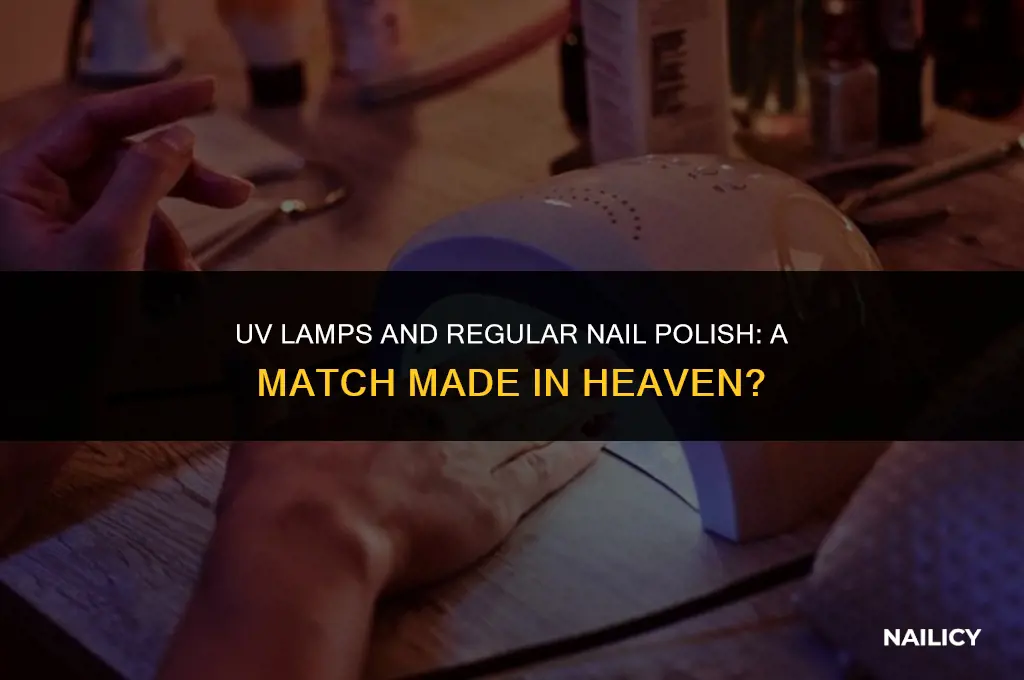 can you use uv lamp for normal nail polish
