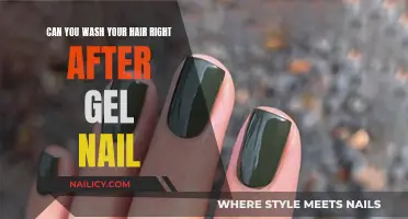 Gel Nails: Hair Washing Wait Time?