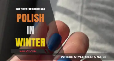 Winter Nail Trends: Bright Polish for Cold-Weather Style