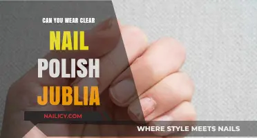 Clear Nail Polish and Jublia: A Compatible Pair or Not?