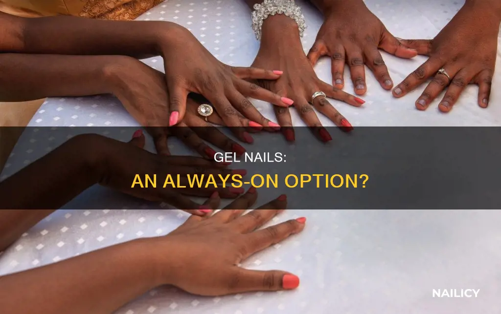 can you wear gel nails all the time