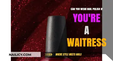 Waitress Nail Polish Etiquette: Can You Wear It on the Job?