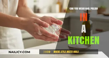 Nail Polish in the Kitchen: Safe or Sanitary Hazard?