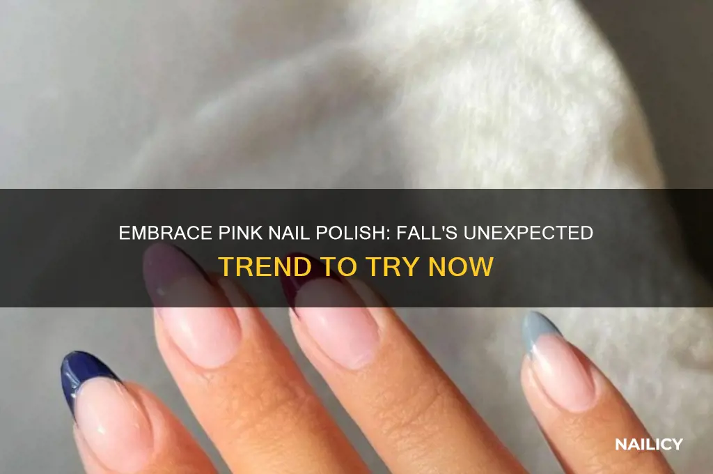 can you wear pink nail polish in the fall