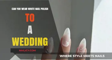 White Nail Polish at Weddings: Elegant Choice or Fashion Faux Pas?