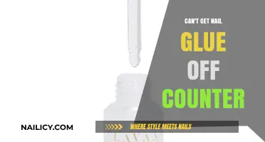 Stubborn Nail Glue: Effective Tips to Remove it from Your Counter
