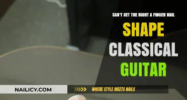 Strumming in Style: Mastering the Perfect Fingernail Shape for Classical Guitar