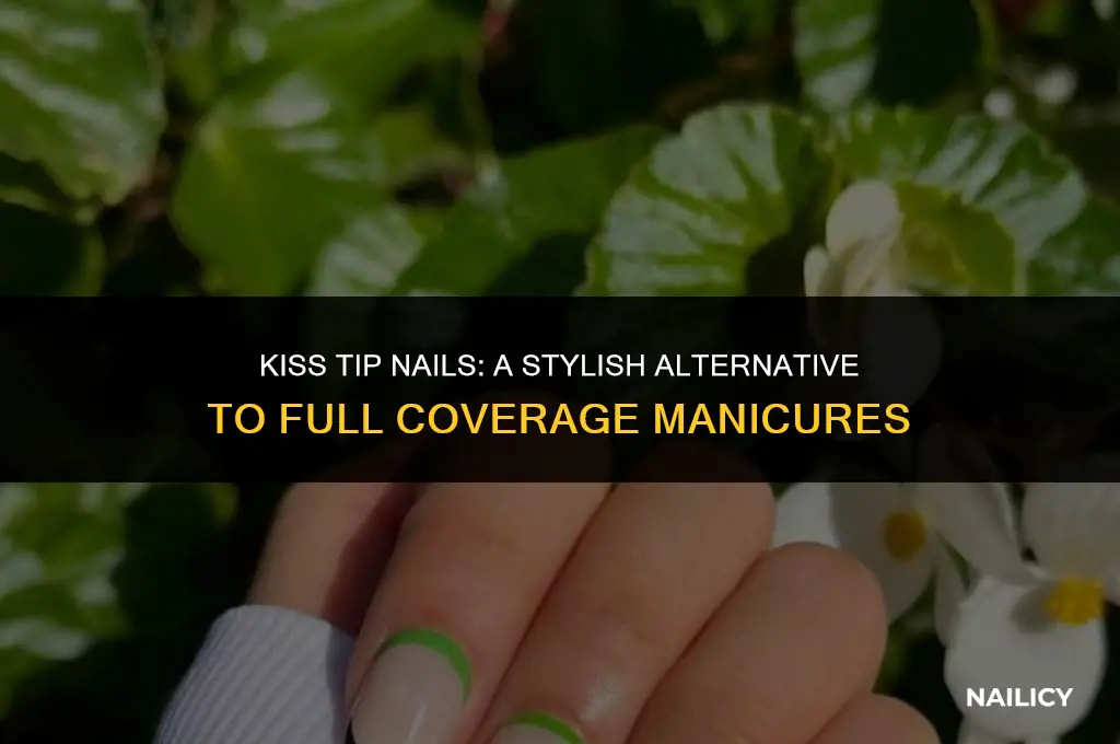 could i use kiss tip nails as full cover