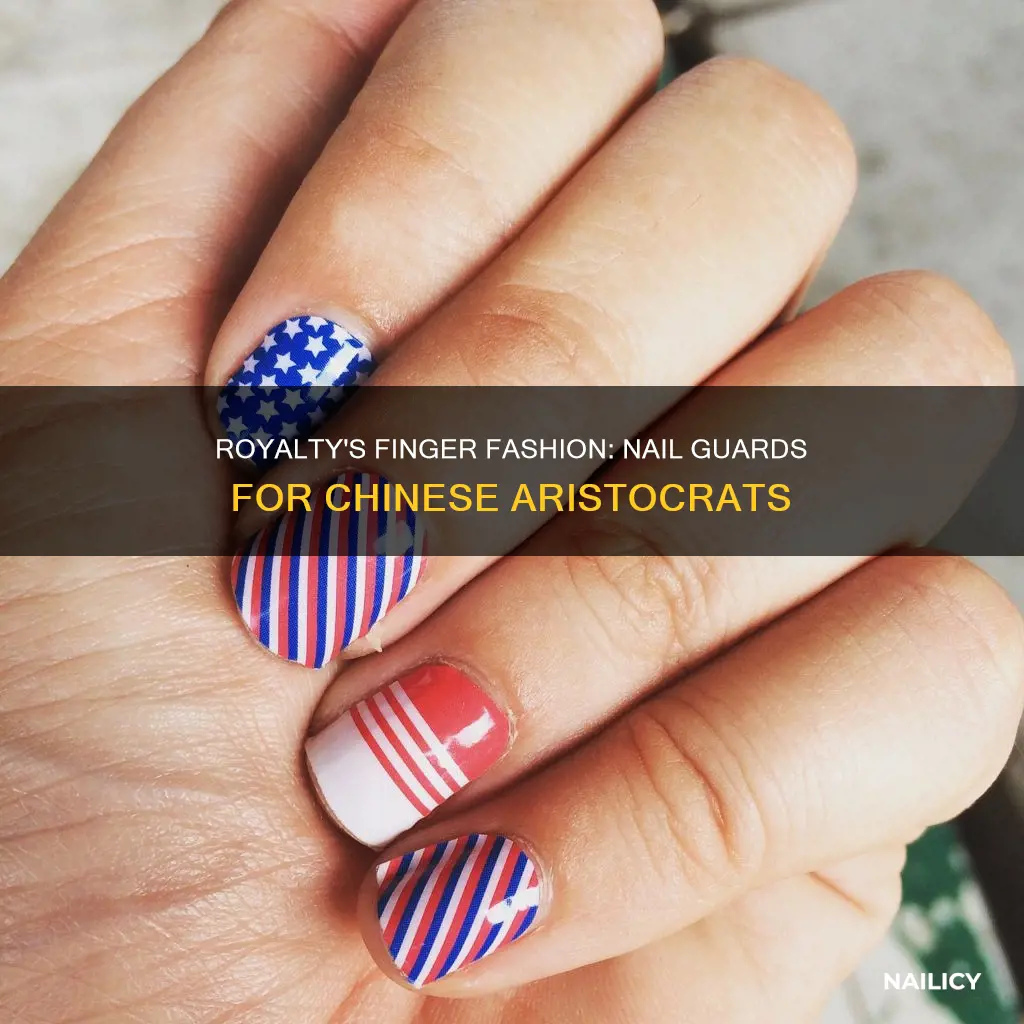 did chinese royalty wear nail guards on every finger