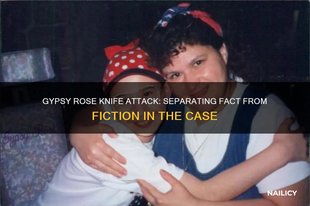did gypsy rose really nail the knife