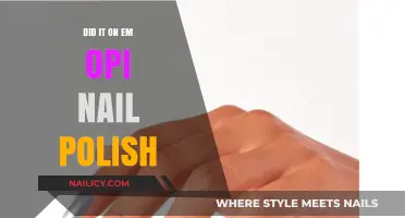 Did It On 'Em Opi Nail Polish: Bold Color, Flawless Finish