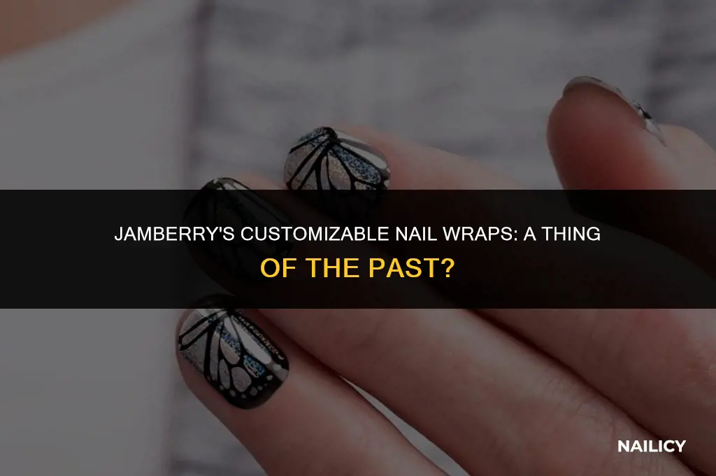 did jamberry get rid of their customizable nail wraps