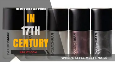 17th Century Men's Nail Polish: A Historical Fashion Trend?