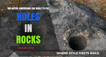 Unveiling Ancient Techniques: Did Native Americans Use Nails to Pierce Rocks?
