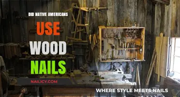 Unveiling History: The Ingenious Use of Wood Nails by Native Americans