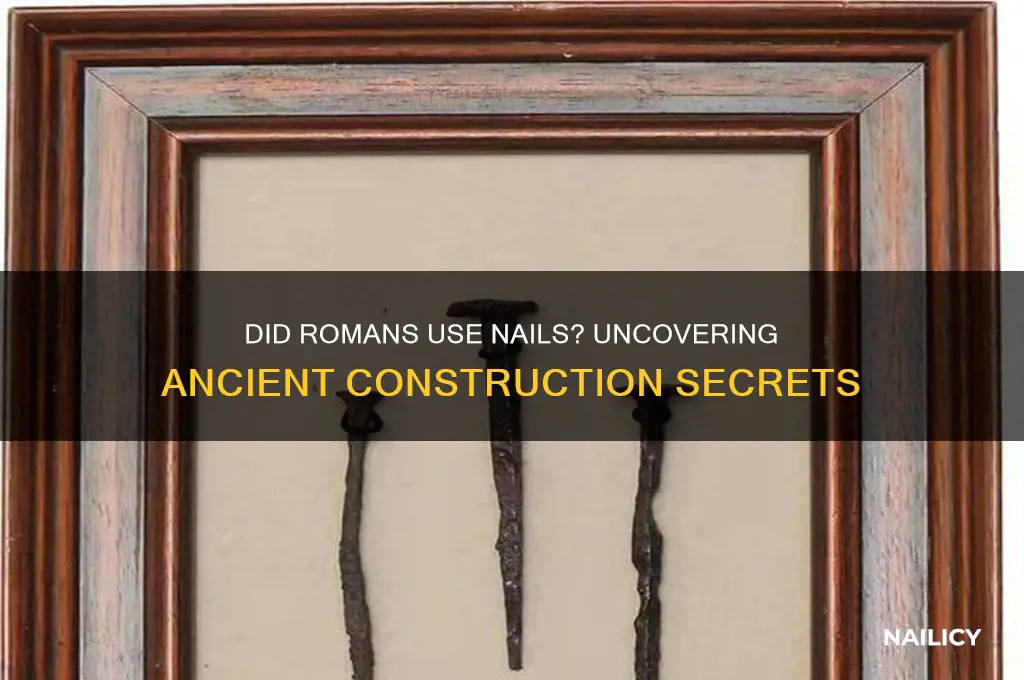 did romans have nails
