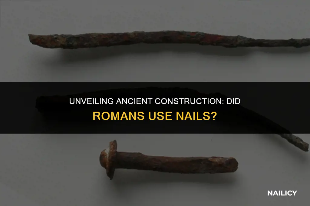 did romans use nails