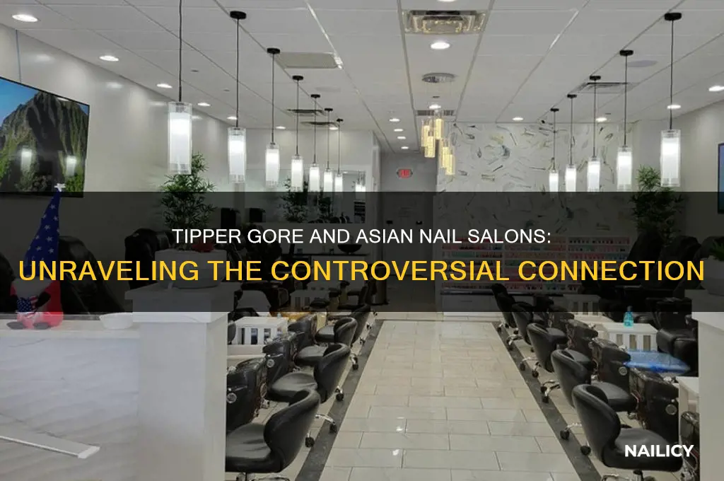did tipper gore and asian nail salons