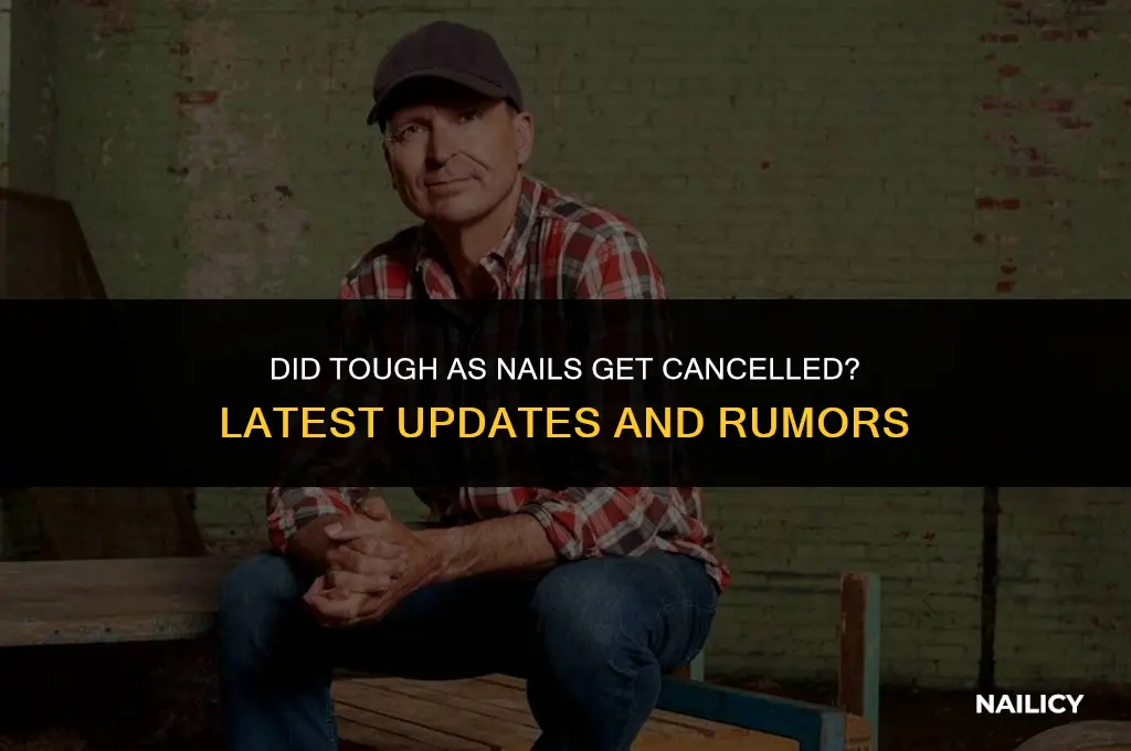 did tough as nails get cancelled