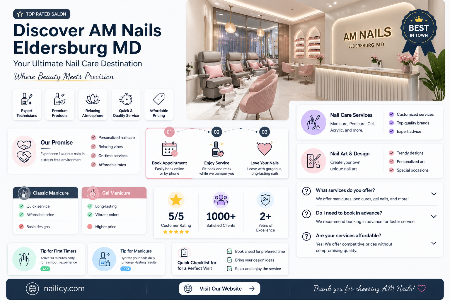 am nails eldersburg md