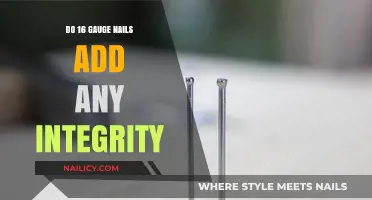 Enhancing Structural Integrity: The Role of 16 Gauge Nails Explained