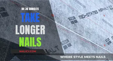 Are 3D Shingles Installed With Longer Nails?