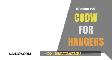 Do 8D Nails Meet Code Requirements for Secure Hanger Installation?