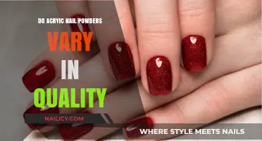 Acrylic Nail Powders: Unveiling Quality Differences and Brand Variations