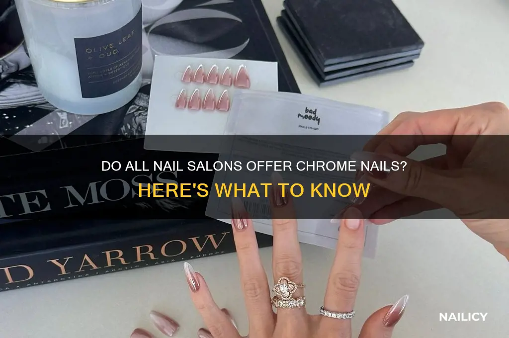 do all nail salons do chrome nails