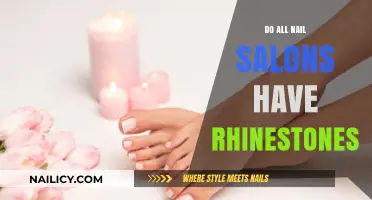 Do All Nail Salons Offer Rhinestones? A Sparkly Inquiry