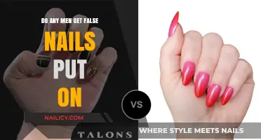 Exploring the Trend: Men Embracing False Nails for Style and Self-Expression