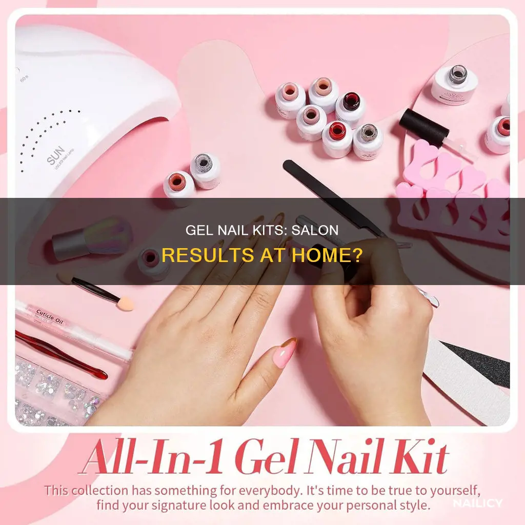 do at home gel nail kits work