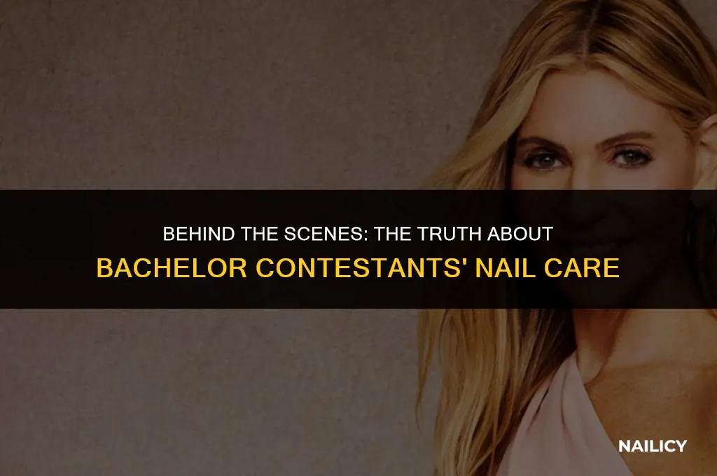 do bachelor contestants get their nails done