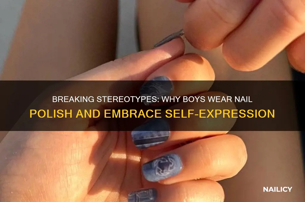 do boys wear nail polish
