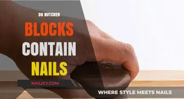 Do Butcher Blocks Contain Nails? Debunking Myths and Facts