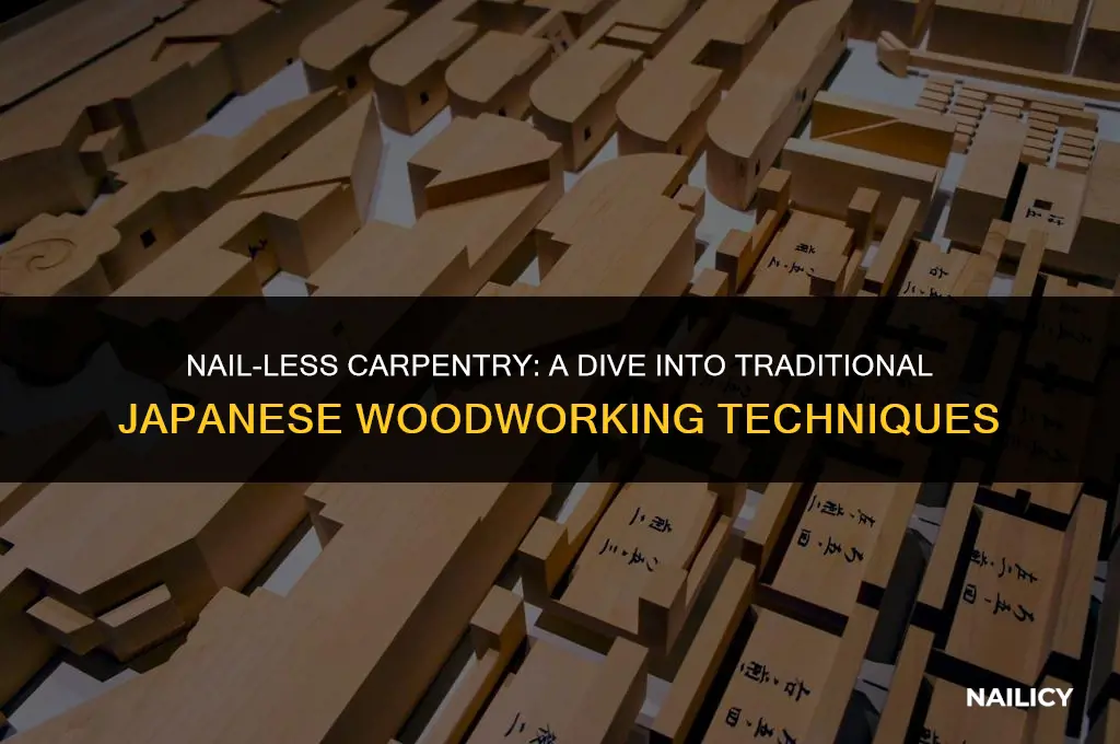 do carpenters in japan use nails